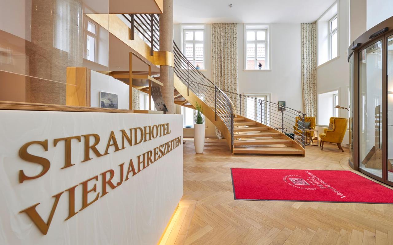 Strandhotel Vierjahreszeiten بوركم المظهر الخارجي الصورة